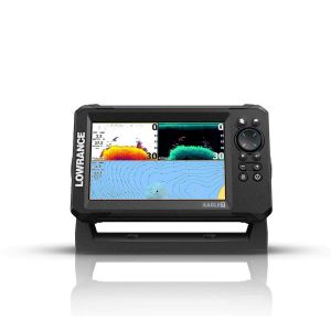 Lowrance Eagle 7 with 83/200 HDI Transducer (click for enlarged image)
